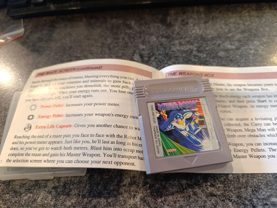 Mega Man Dr Wily's Revenge Nintendo Game Boy + instrukcja  sklep