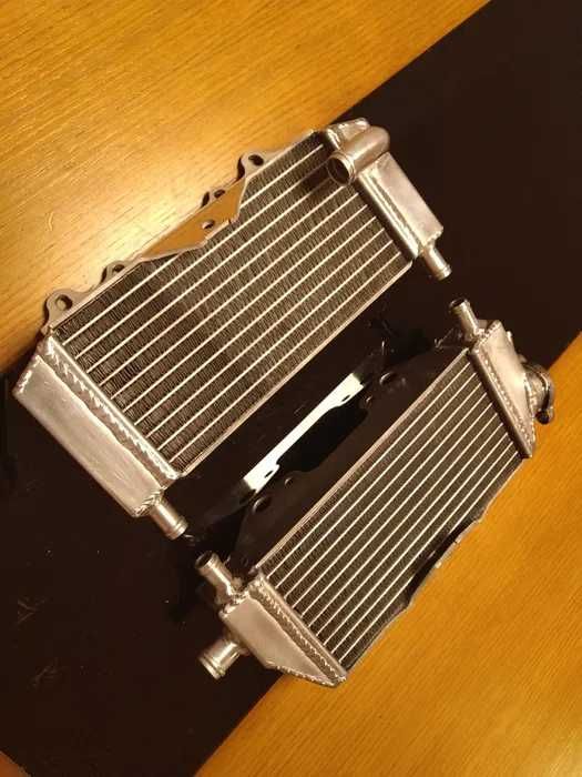 Radiadores Kawasaki KX250 e KX125 e 2003 a 2008 - Aluminio Performance