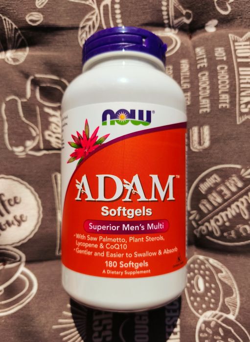 Комплексні вітаміни Adam адам Eve ева для мужчин женщин Now Foods