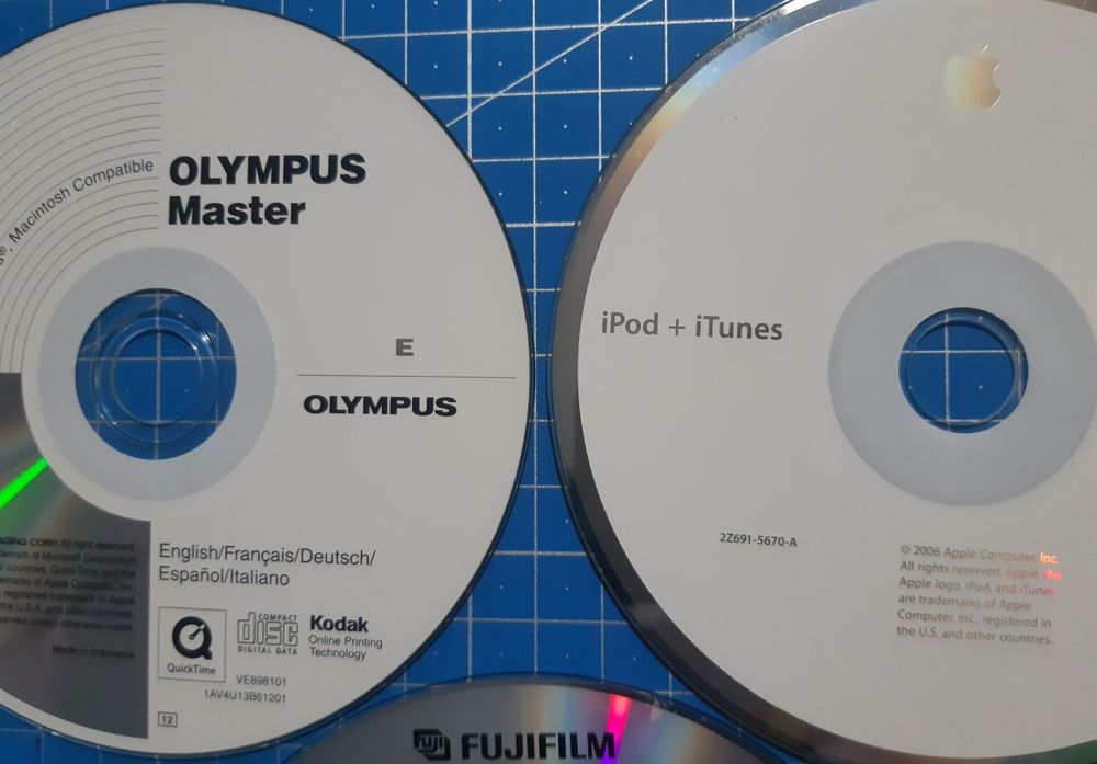 Soft Apple iPod Classic +iTunes, Olympus, FUJIFILM