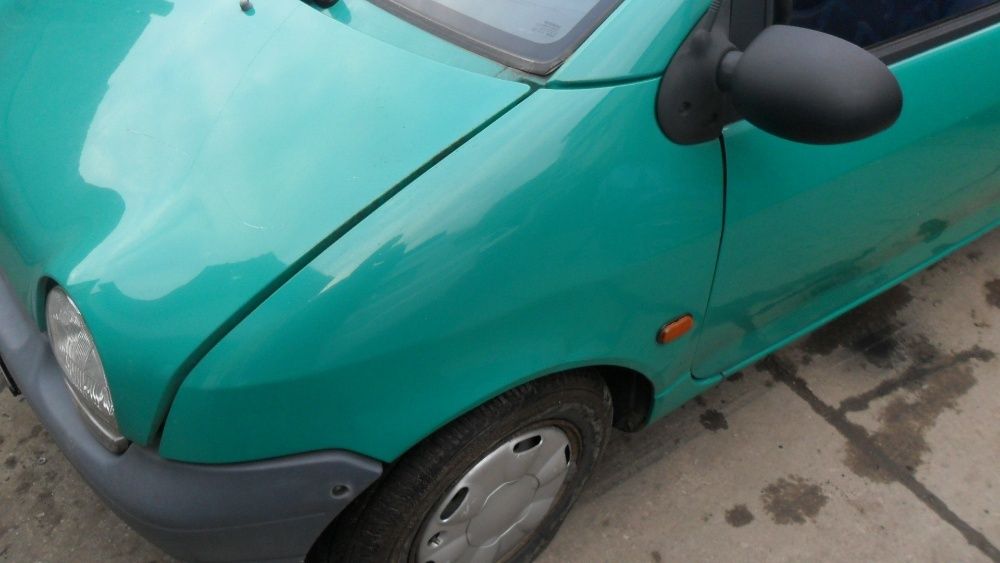 Renault Twingo,1,2 benzyna,kolor zielony,