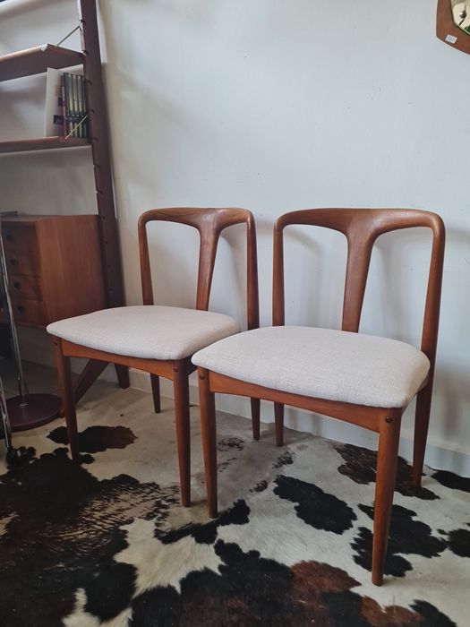 Krzesło tekowe proj. Johannesa Andersena Dania lata 60,mid century
