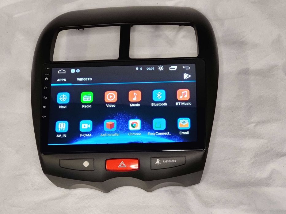Rádio 2 din Android Mitsubishi ASX - Wifi GPS BLUETOOTH + câmara
