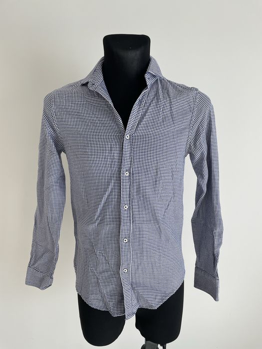 Koszula w kropki Zara retro vintage biuro