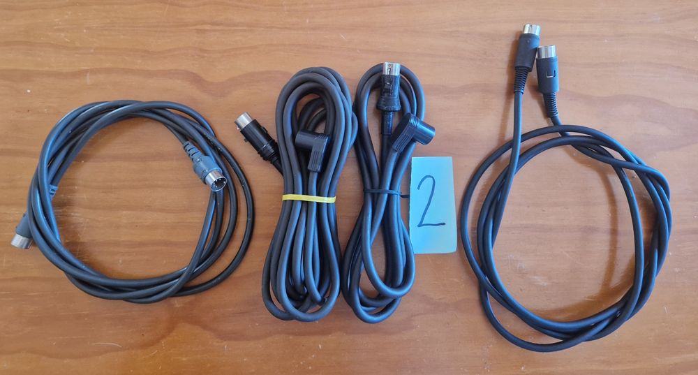 Cabos audio Coaxial e DIN)