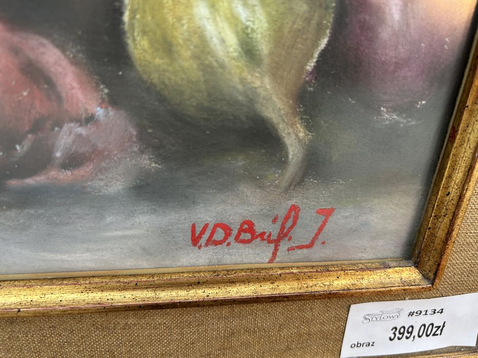 Obraz, martwa natura z cebulami #9134 Stylowy Węgrów