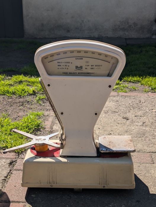 Wagi sklepowe czasów PRL/lat 90.