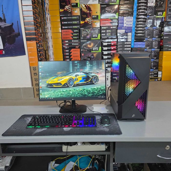 Компютер Новий Ryzen 5 5500, 16GB DDR4, MSI RTX 4060, SSD 480GB