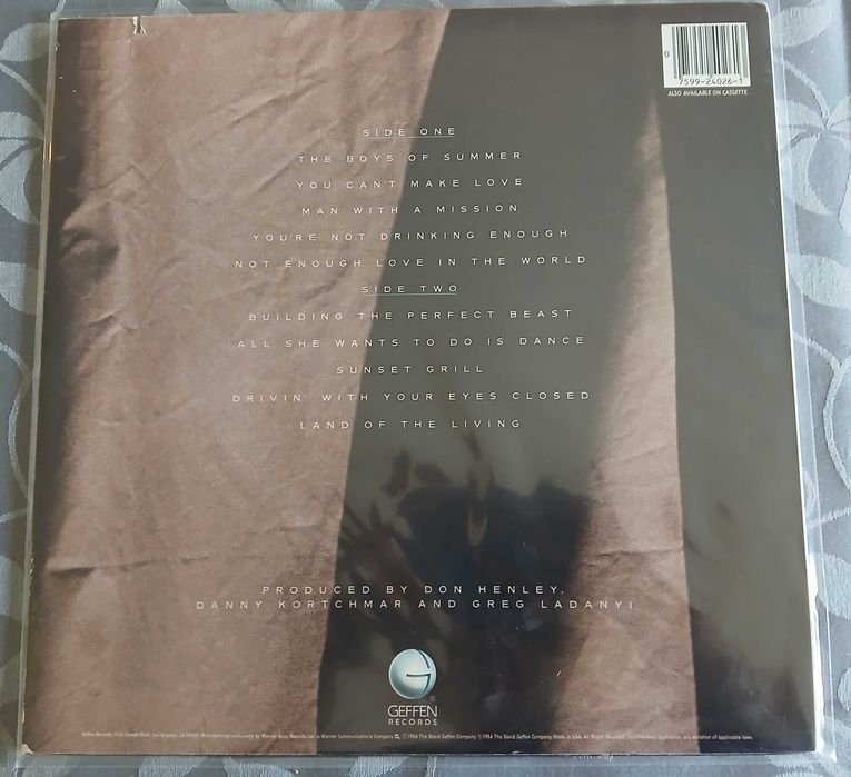 Vinil Don Henley Building The Perfect Beast