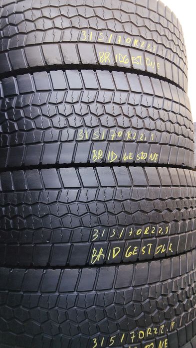 315/70R22,5 usados tração muitos conjuntos