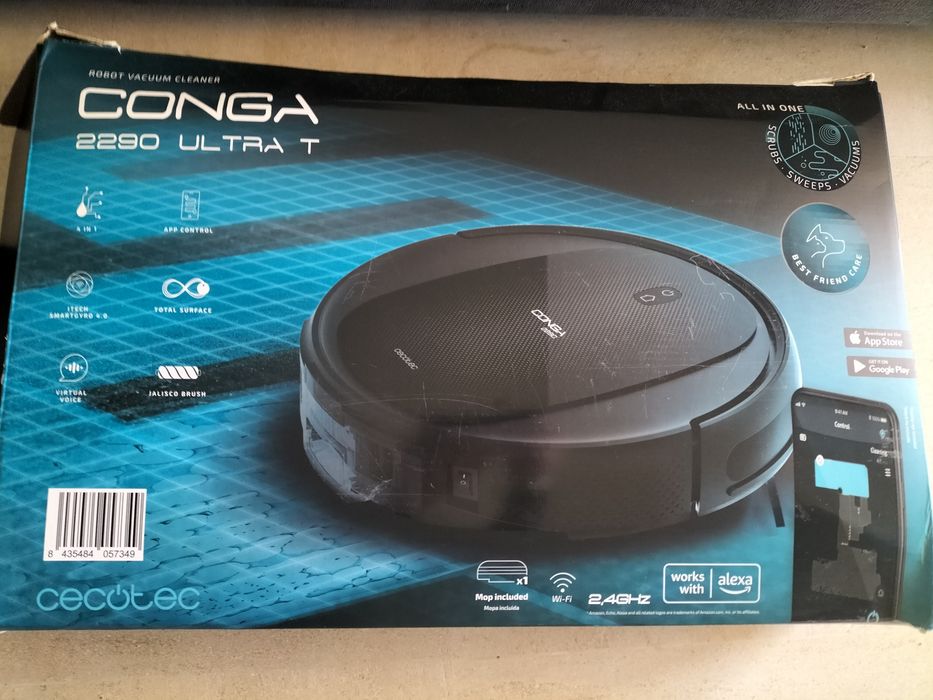 Aspirador Robô Conga 2390 Ultra T