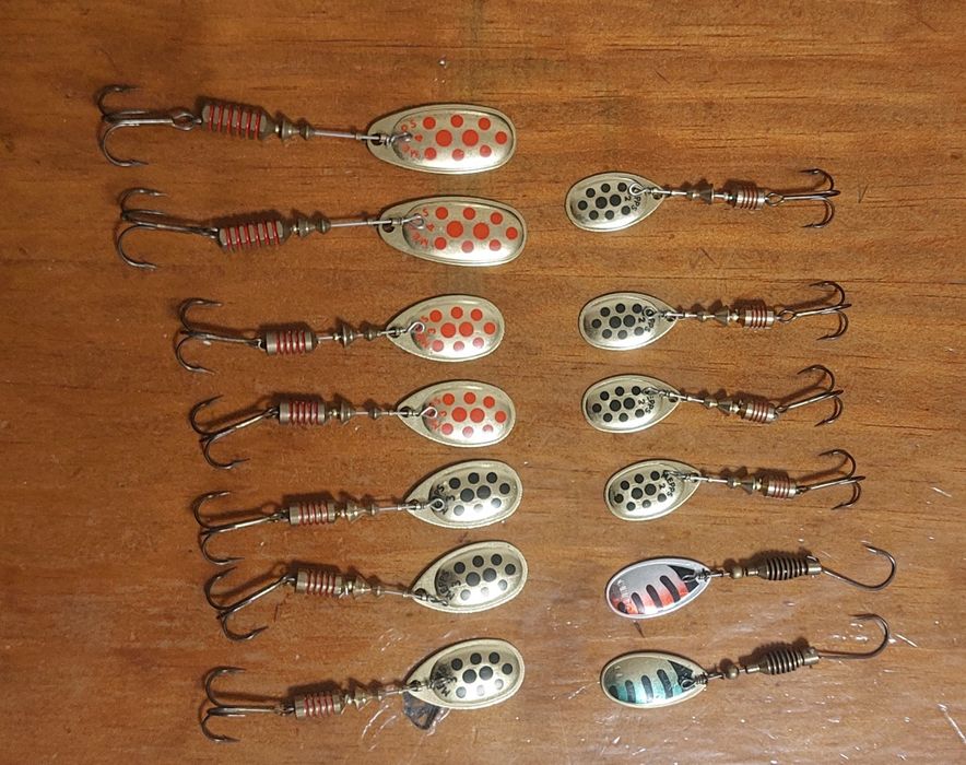 Colheres MEPPS e rublex