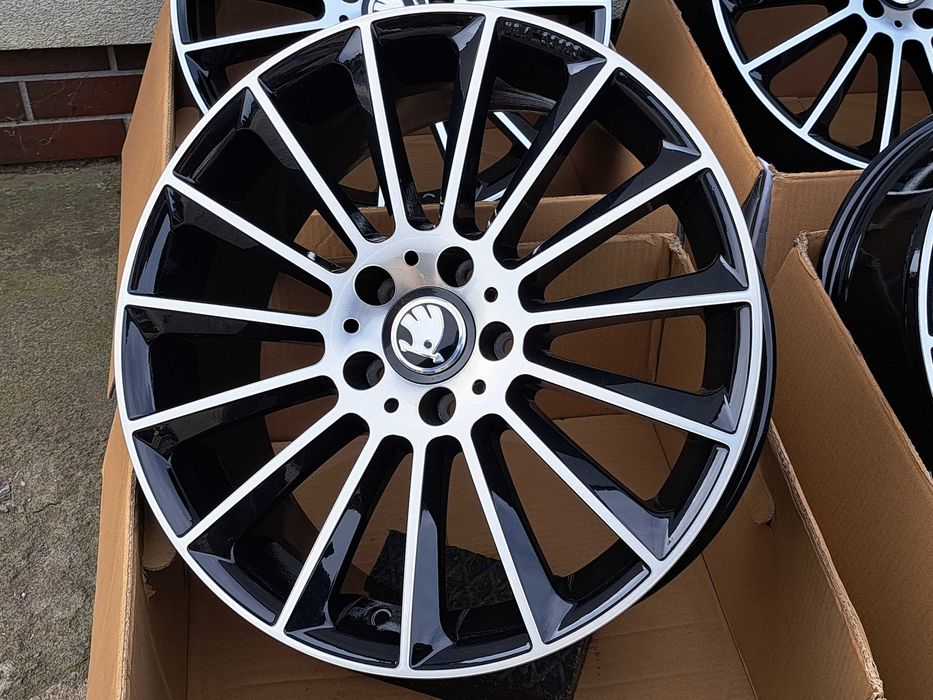 Alufelgi SKODA 18 5x112 Karoq Octavia Scout Kodiaq Yeti CA17 CNC