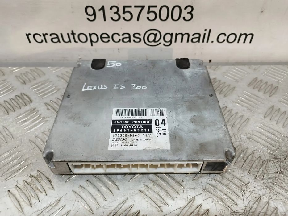 Centralina ECU motor denso Lexus IS 200 8966153210 1753004322