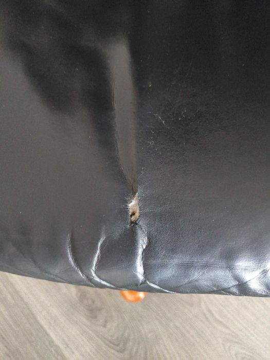 Skórzany fotel biurowy/gabinetowy