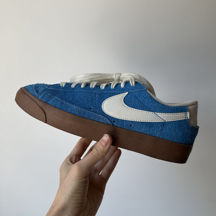 Niebieskie buty sneakersy NIKE W BLAZER LOW '77 VNTG 25cm 39