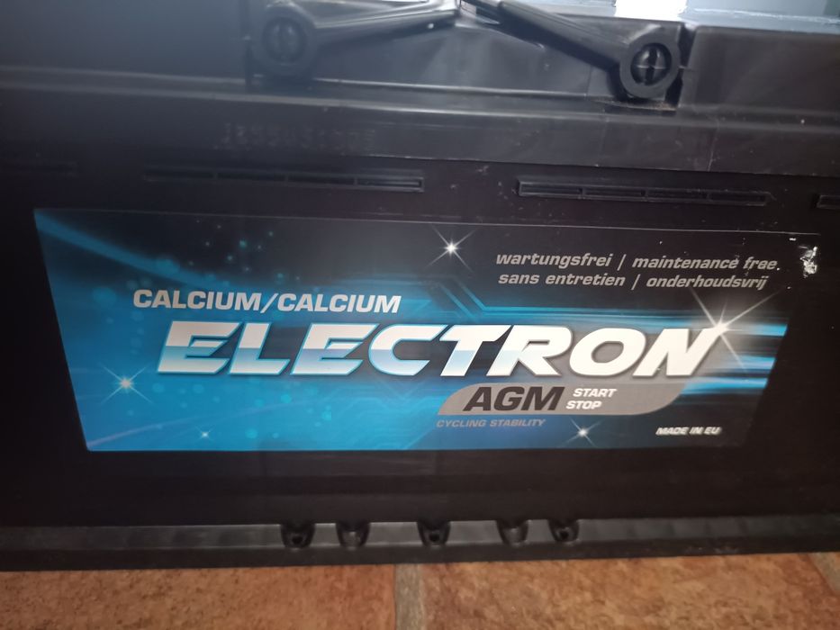Акумулятор стартовий AGM Start Stop Eleсtron 105Аг 12в 950А батарея автомобільна АГМ 105 ач 105 Ah