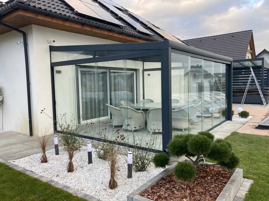 Zadaszenie tarasowe, ogród zimowy, pergola ogrodowa