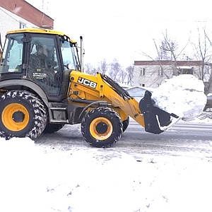 Услуги по уборке снега.