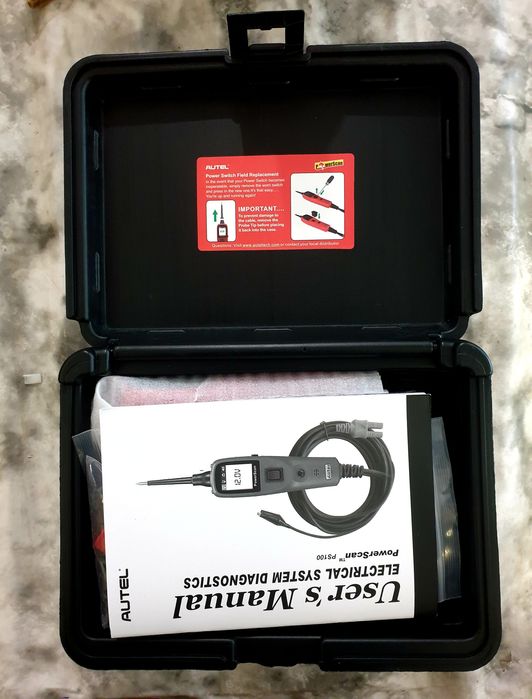 Автомобільна контролька,тестер ланцюгів,  осцилограф    Autel  PS100