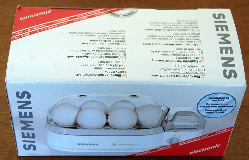 Jajowar SIEMENS do gotowania jajek NOWY na 6 jajek