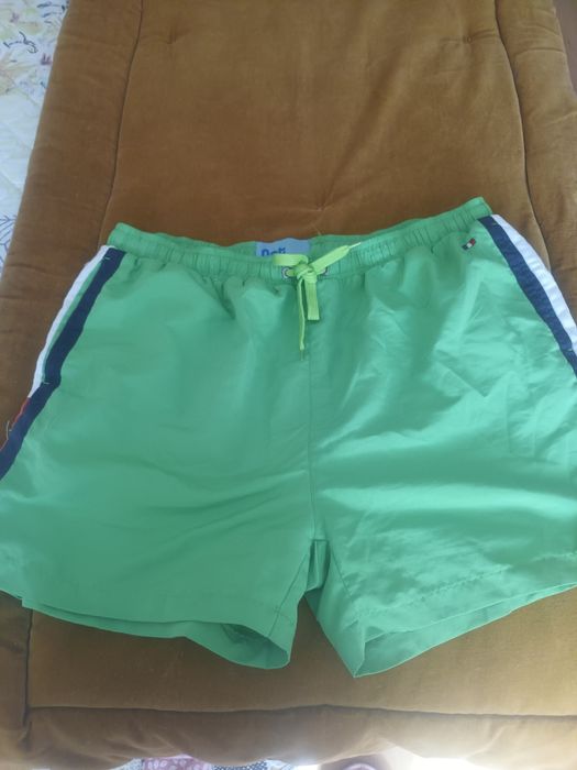 Calções de banho homem em verde