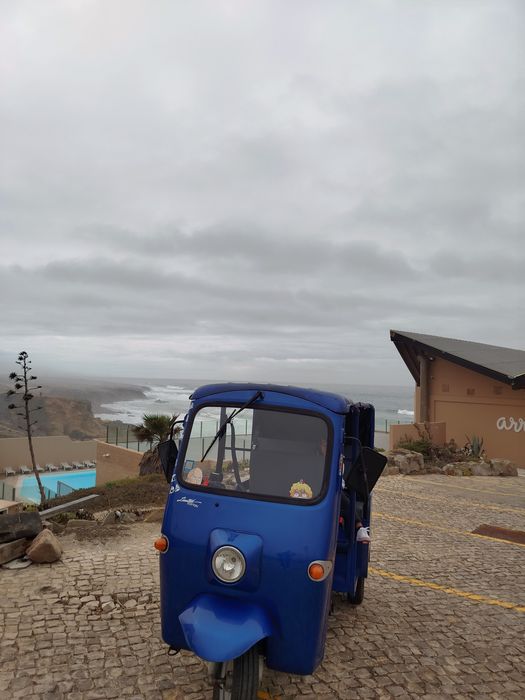 Tuktuk Elétrico – pronto a trabalhar