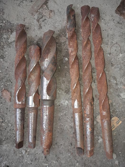 Сверла разных диаметров