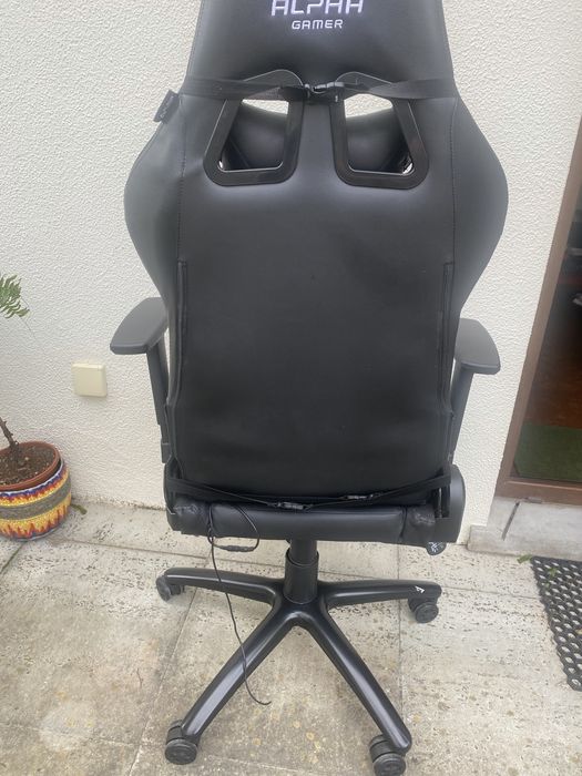 Cadeira led alpha gamer