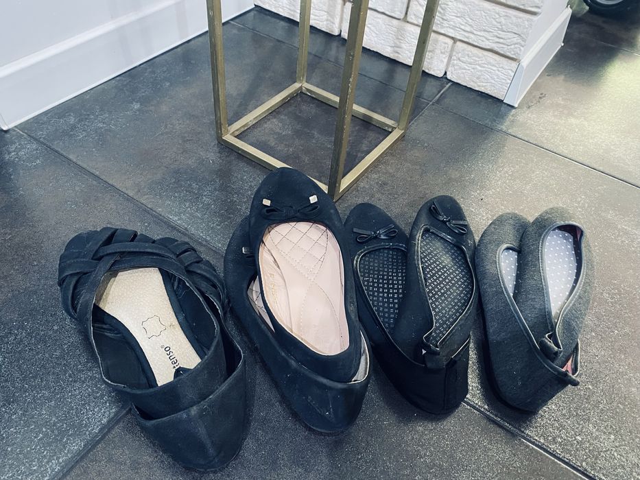 Baletki zestaw 4 pary