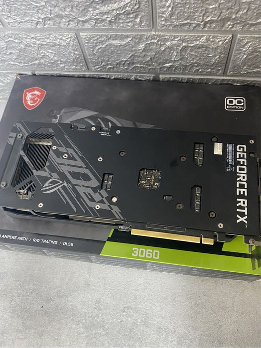 Відеокарта Asus Rog-Strix-RTX3060 12 Gb