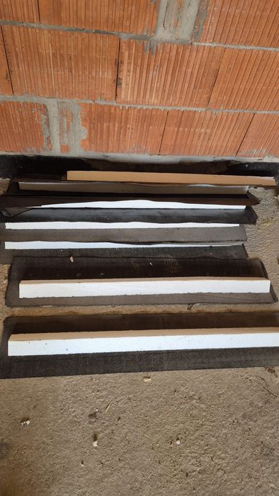 Kliny styropianowe 5/5cm EPS100 laminowane