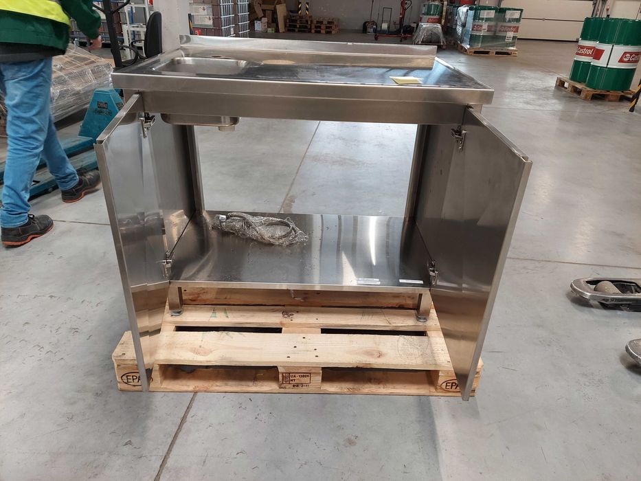 Szafka gastronomiczna ze zlewem 102x70x84