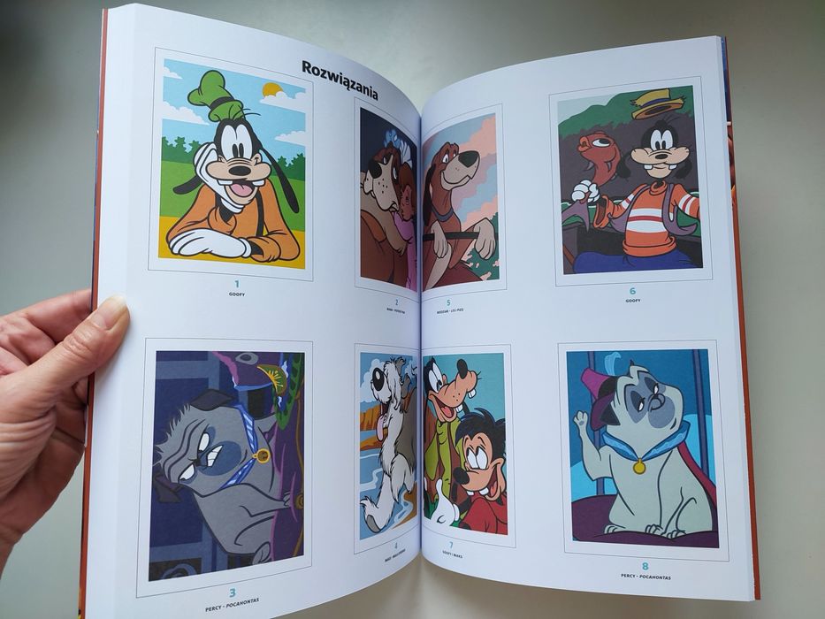 Kolorowanka antystresowa art therapy Disney - Psy