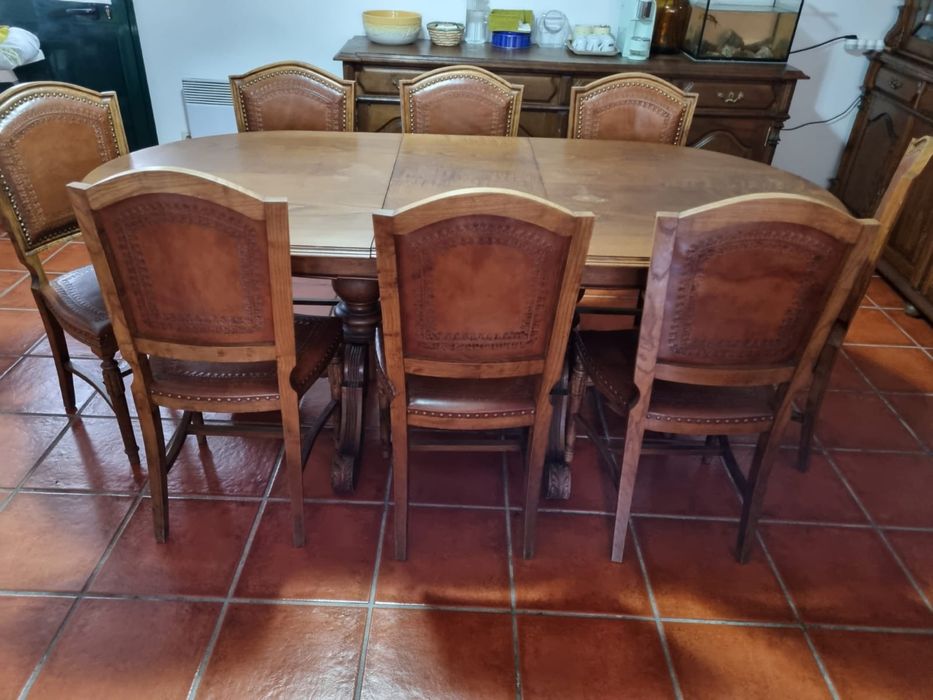 Cadeiras Jantar Madeira - Móveis em Amarante (São Gonçalo), Madalena,  Cepelos E Gatão - OLX Portugal