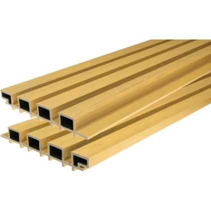 Deska kompozytowa elewacyjna Gardin Deco 2.0 Wall Silver/Oak/Tea