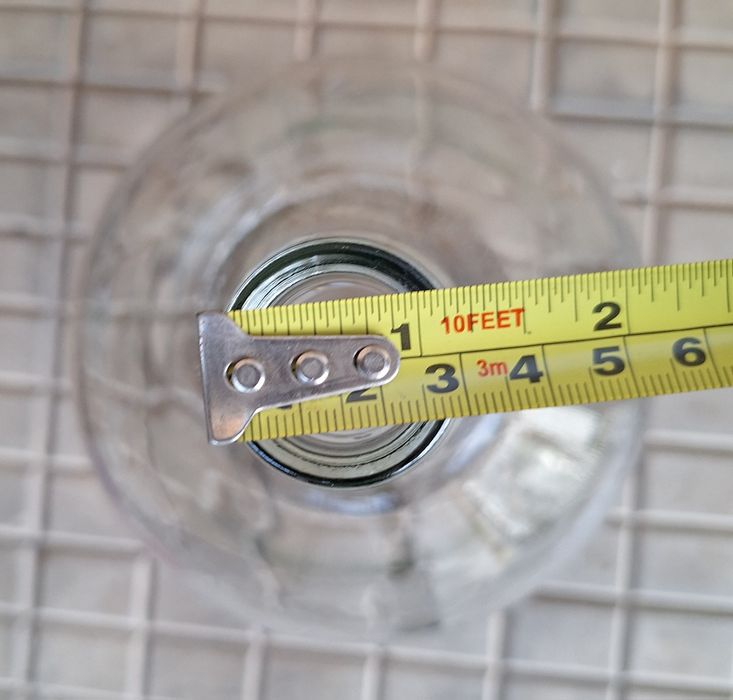 Garrafões de vidro - Várias cores - 5L