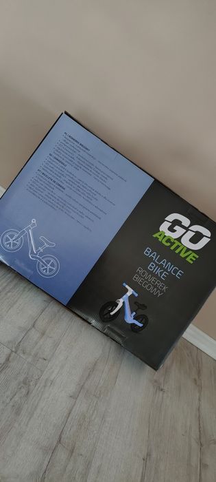 Rowerek biegowy niebieski Go active