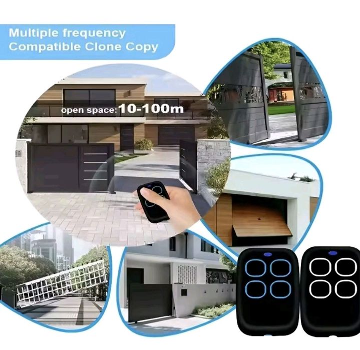 Comando universal Garagem multi frequência