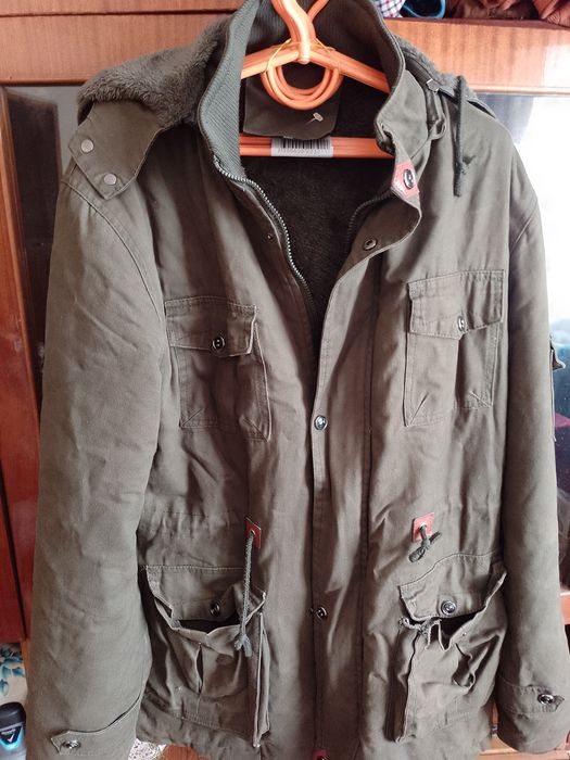 Куртка з кохушком і капюшоном 5XL. Торг