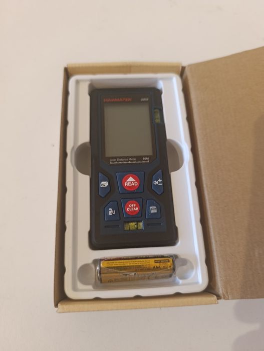 Dalmierz Laserowy HAIMATEK LM50 - Precyzyjny Pomiar Odległości do 50m!