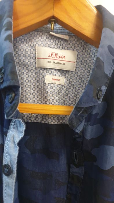 Рубашка шведка s. Oliver милитари