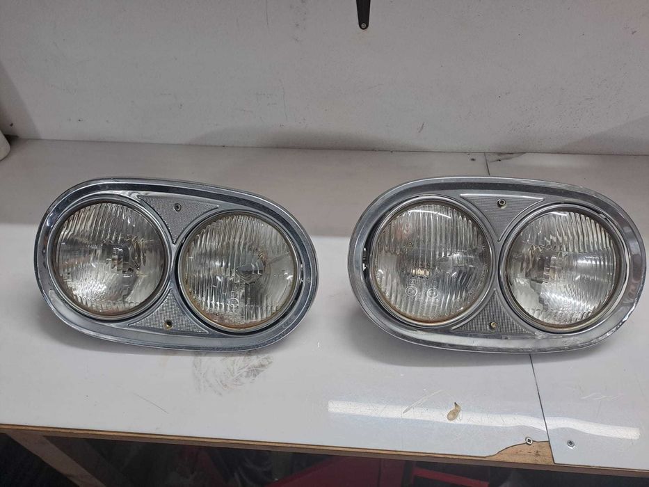 NSU TT faróis usados