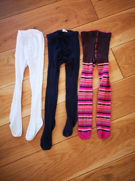 Zestaw Primark Hema Marks&Spencer 3 par rajstop r. 98-104 cm 3-4 lata
