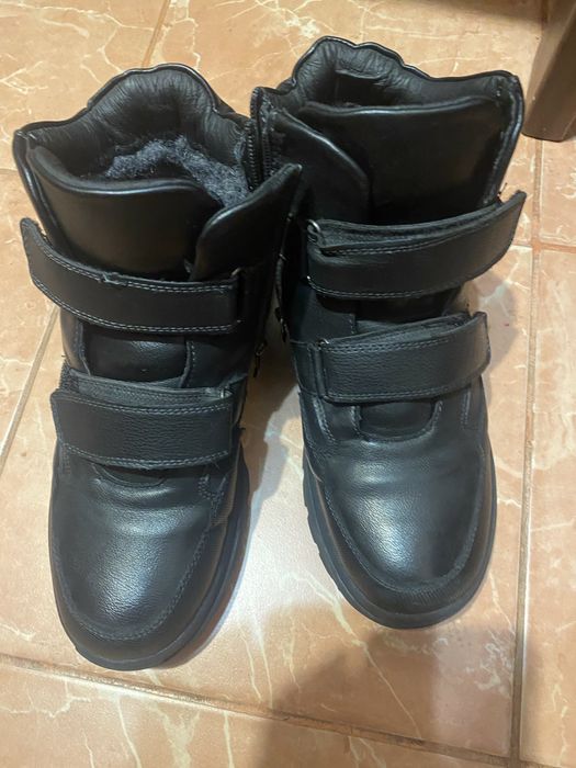 Черевики зимові чоботи для хлопця підлітка взуття зимове