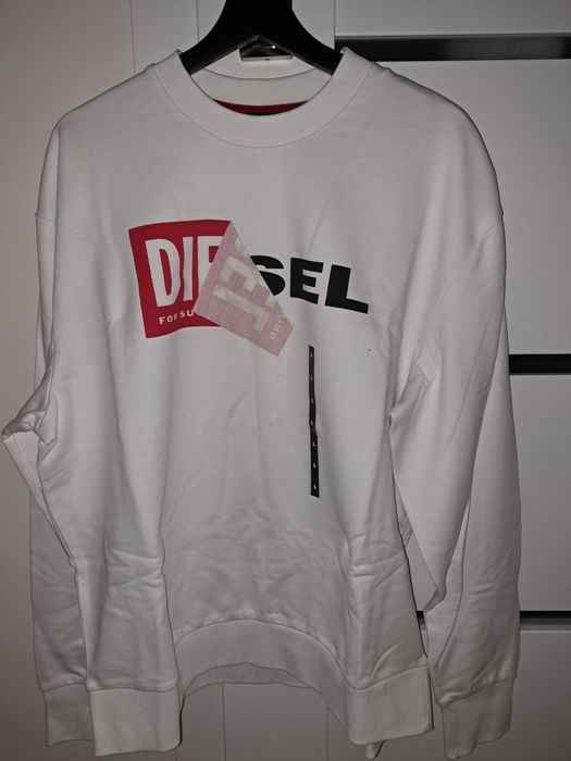 Bluza męska biała "Diesel" L