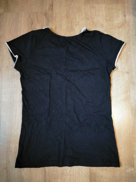 Koszulka z kołnierzykiem Cropp