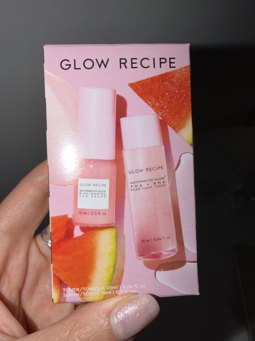 Glow Recipe zestaw serum+tonik