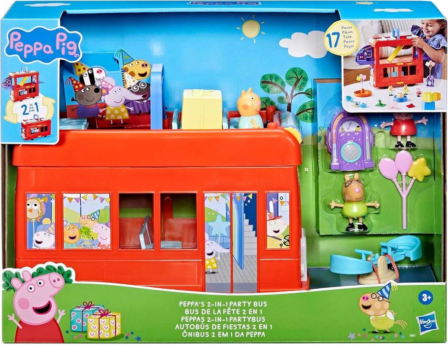 Ігровий набір Автобус для вечірки Свинки Пеппи Peppa Pig Party Bus