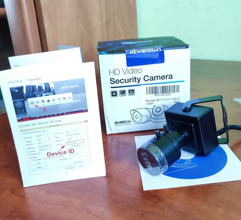 Kamera bezpieczeństwa REVOTECH obiektyw 6-22 mm 6-22  i712-2-P-16EV2